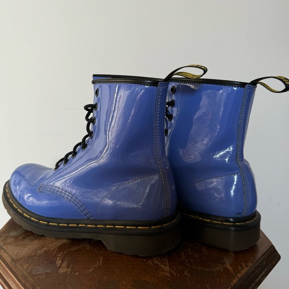Periwinkle Dr. Martens Lace Up Boots - Picture 3 of 8